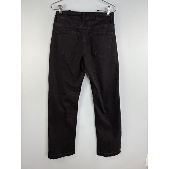 Hot Topic Mens Slim Fit Star Pant Jeans Black 28 x 32 NEW Straight Leg - Picture 5 of 10